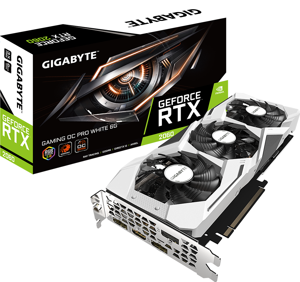 Graphics Card - GeForce RTX™ 2060 GAMING OC PRO WHITE 6G