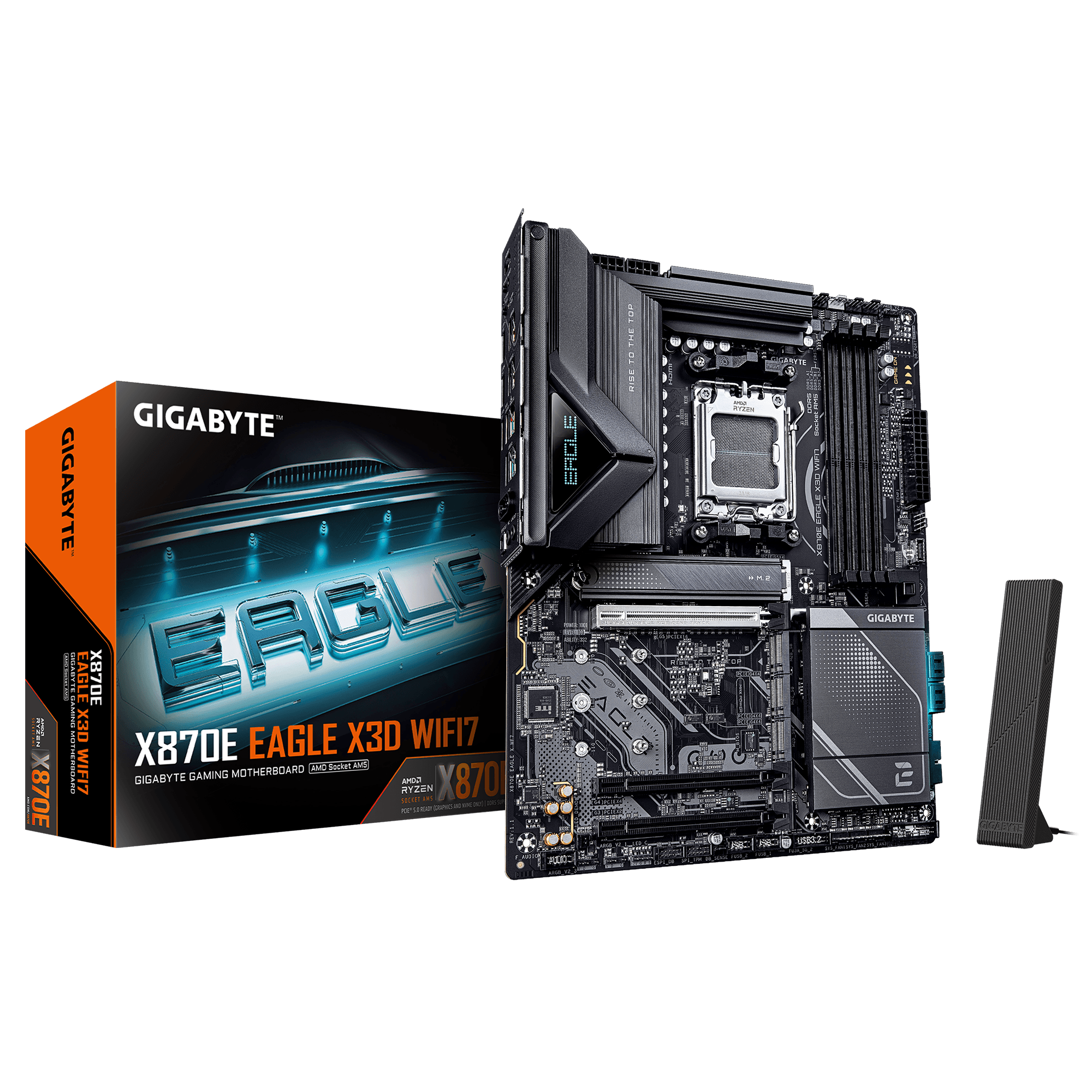 X870E EAGLE X3D WIFI7