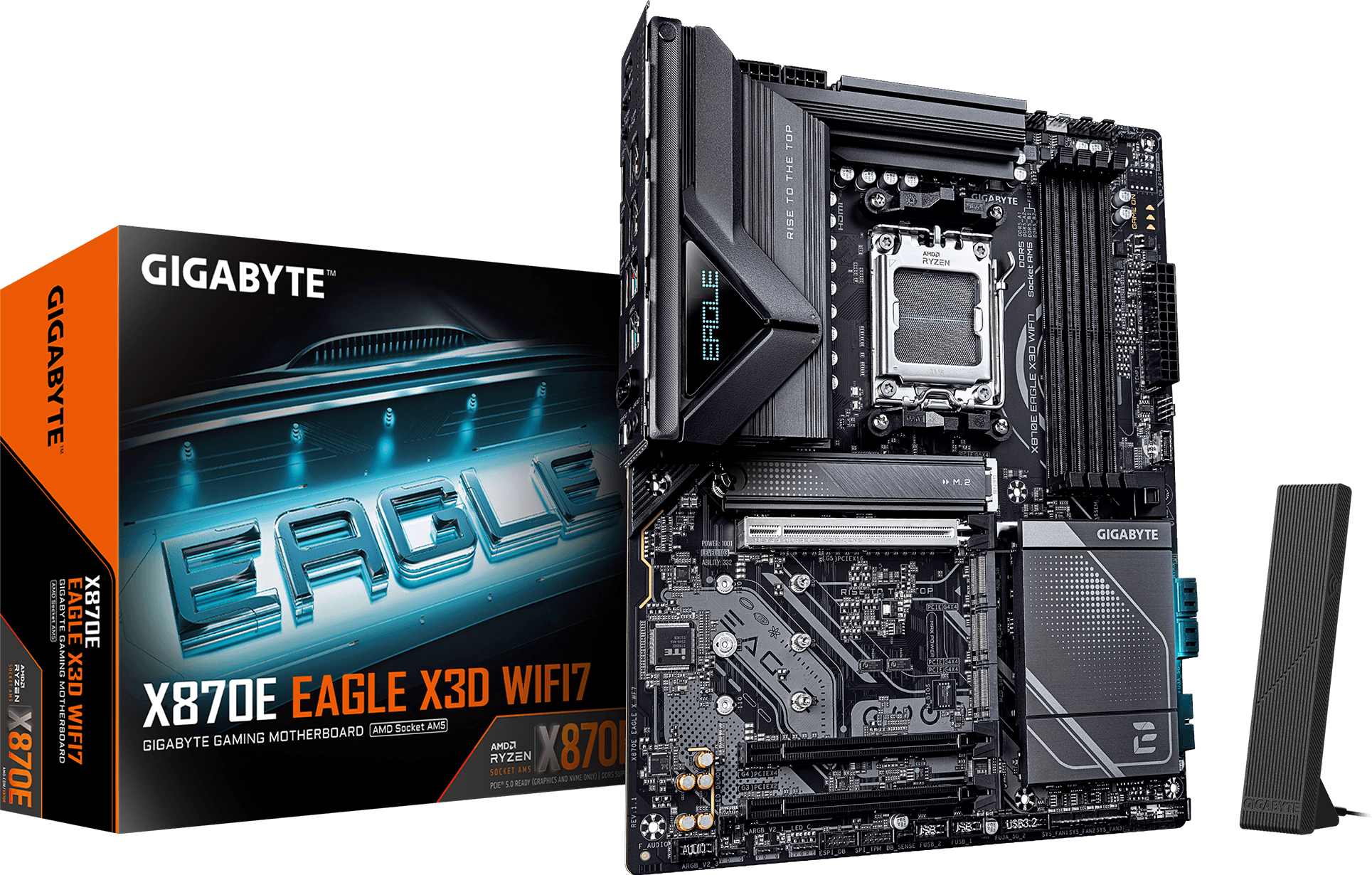 AMD FX-8320E搭載マザーボード＜RAM、SSD、HDD、グラボ付き＞ X870E EAGLE X3D WIFI7 (Rev. 1.1) マザーボード - GIGABYTE Japan