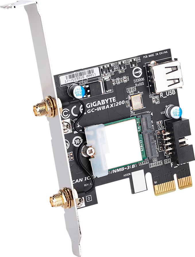 Plainte À lintérieur Marine gigabyte gcwbax210 00 g carte wifi pcie Vilain Pertu