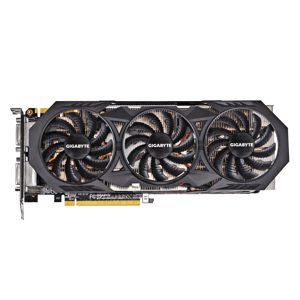 PCパーツ GIGABYTE GV-N970WF3OC-4GB REV:1.1 GV-N970WF3OC-4GD (rev. 1.0/1.1) Overview | Graphics Card