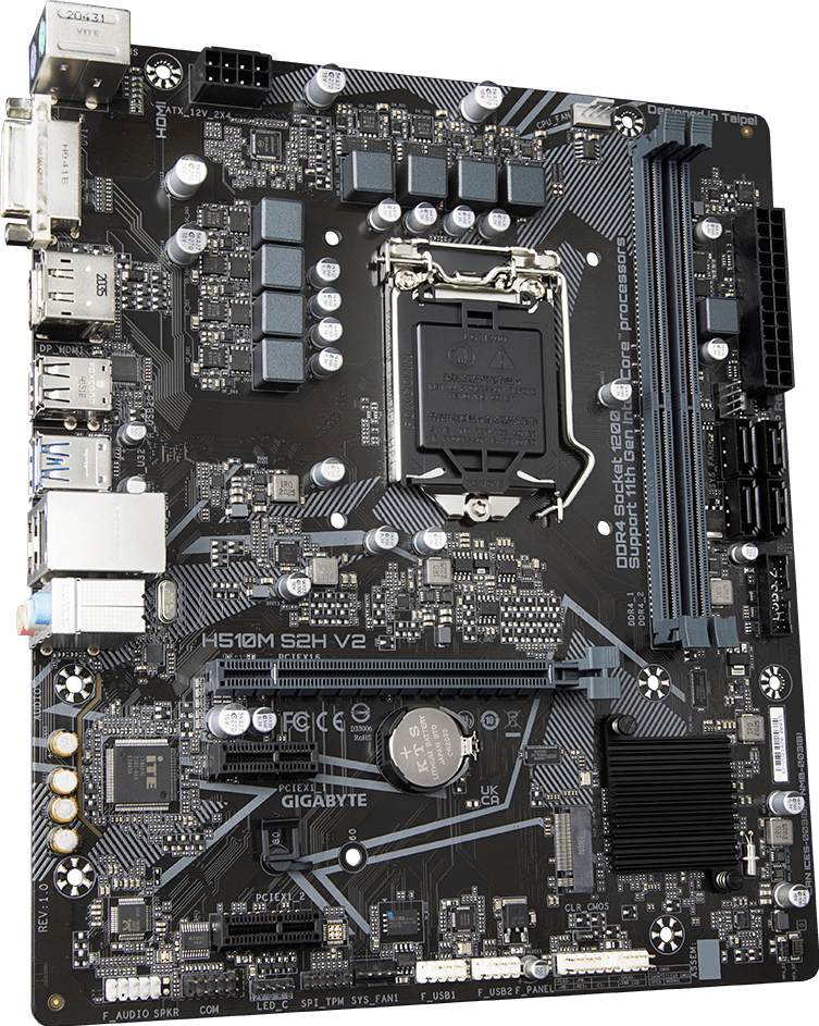 H510M S2H V2 (Rev. 1.0) Motherboard - GIGABYTE Global