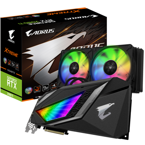 AORUS GeForce RTX™ 2080 Ti XTREME WATERFORCE 11G