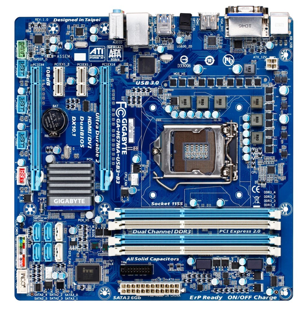 GA-H67MA-USB3-B3 (rev. 1.0) Gallery | Motherboard - GIGABYTE Global