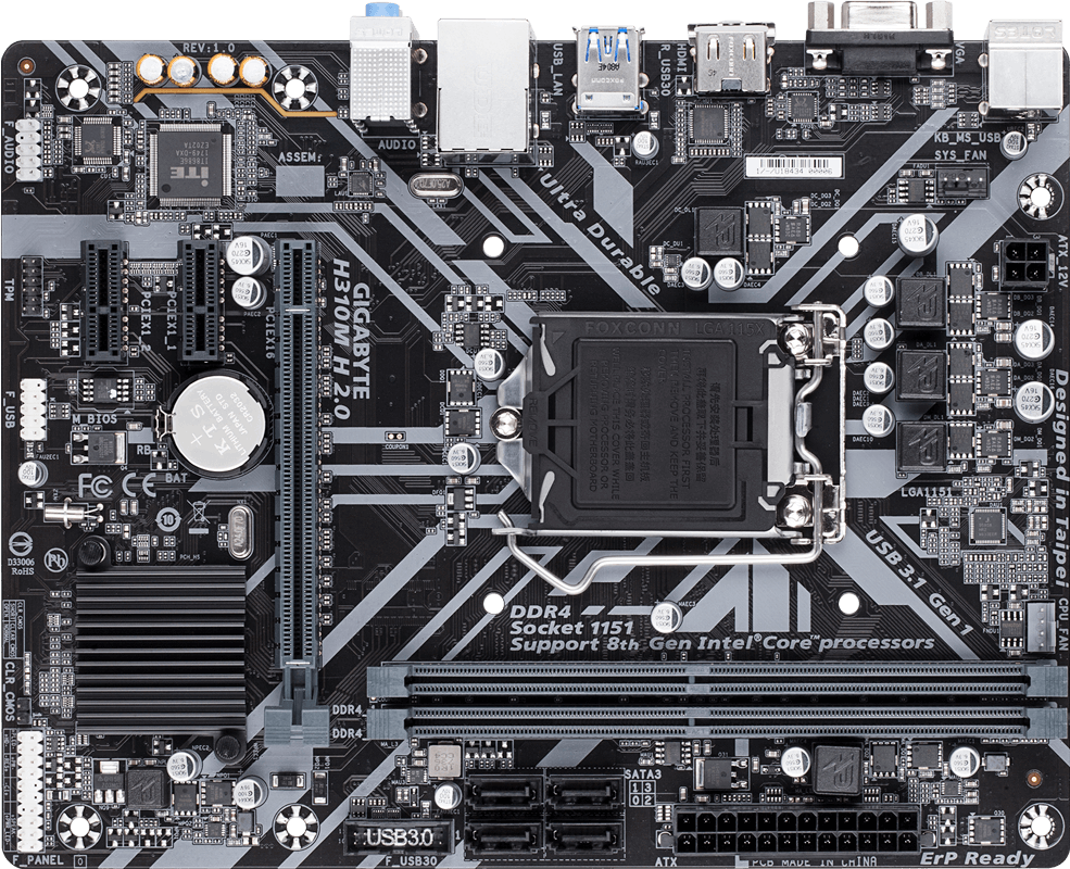 H310M H 2.0 (Rev. 1.0) Anakart - GIGABYTE Turkey