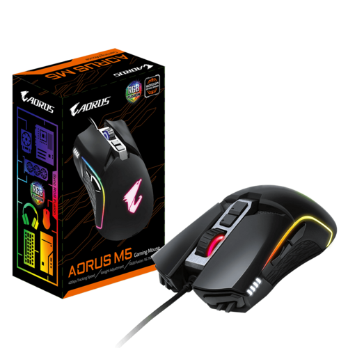 Mouse Gamer AORUS GM-AORUS M5