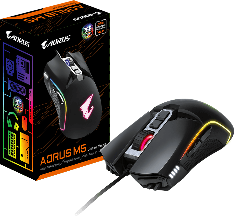 AORUS M5 マウス - GIGABYTE Japan