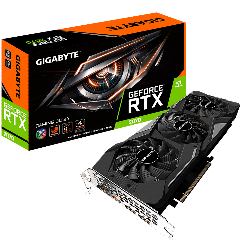 Narabar ligning tæmme GeForce RTX™ 2070 GAMING OC 8G Key Features | Graphics Card - GIGABYTE  Global
