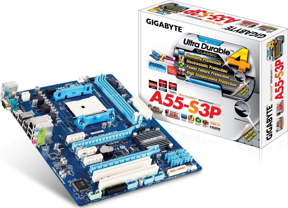 Alaplap - GA-A55-S3P