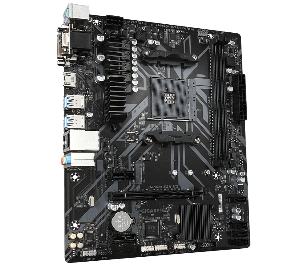 B450M S2H V2 (rev. 1.x) Key Features | Motherboard