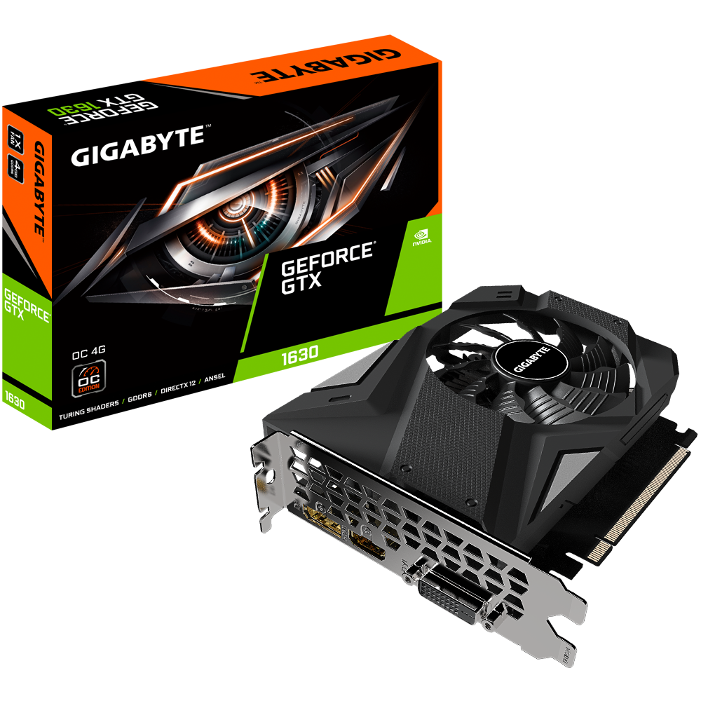 GeForce® GTX 1630 OC 4G Key Features | Graphics Card - GIGABYTE Global