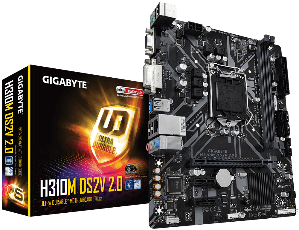 H310M DS2V 2.0 (rev. 1.0) Key Features Motherboard GIGABYTE Global