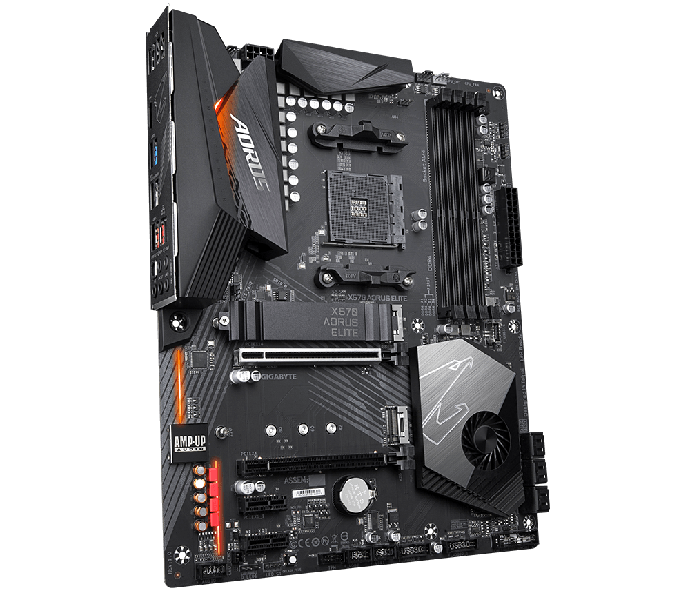 GIGABYTE X570 AORUS PRO ゲーミング マザーボード png