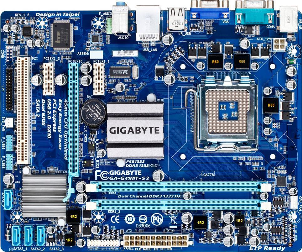 Tarjetas Madre - GA-G41MT-S2