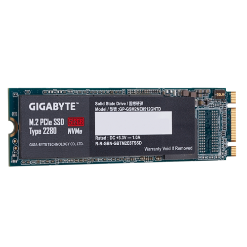 GIGABYTE M.2 PCIe SSD 512GB