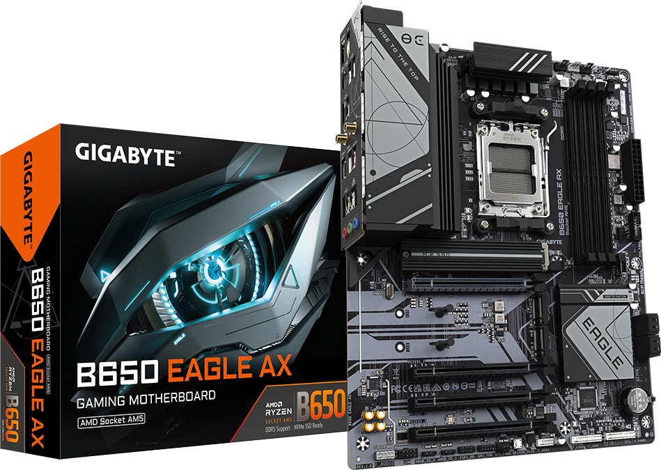 B650 EAGLE AX (Rev. 1.0/1.1) Motherboard - GIGABYTE Global