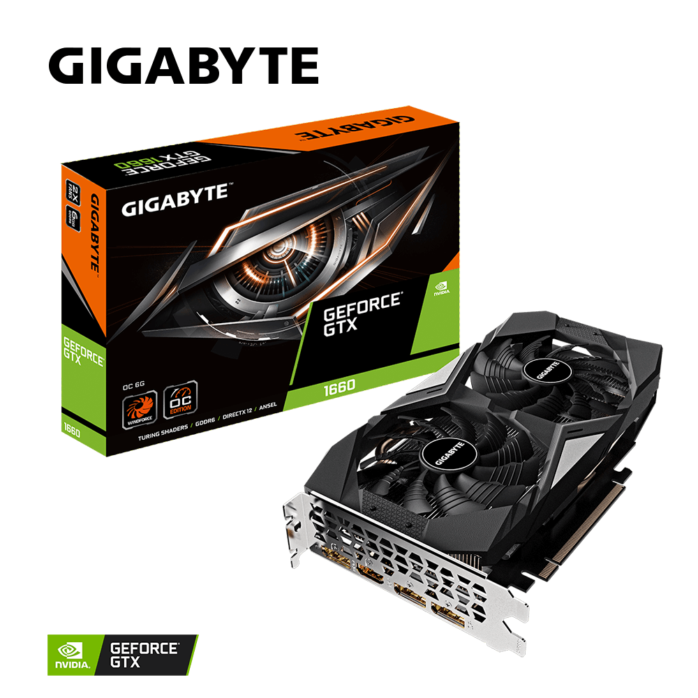 GeForce® GTX 1660 OC 6G｜AORUS - GIGABYTE Brasil