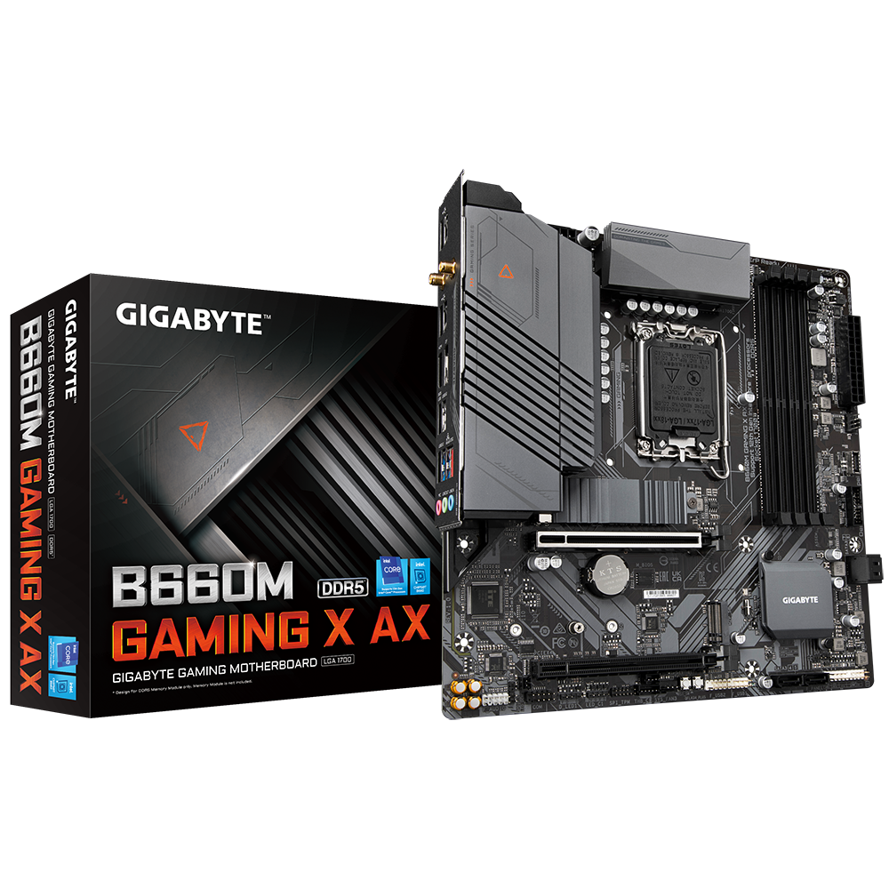 B660M GAMING X AX (rev. 1.0) Key Features | Motherboard - GIGABYTE