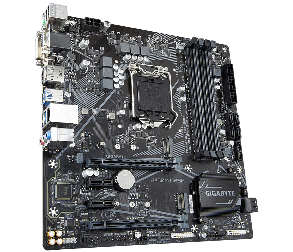 難ありマザボ　GIGABYTE　H470M DS3H　LGA1151 H470M DS3H (rev. 1.0) Key Features | Motherboard - GIGABYTE