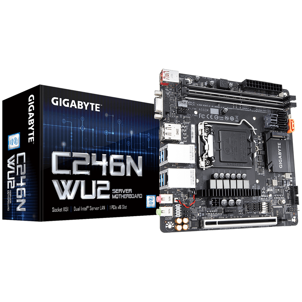 C246N-WU2 (rev. 1.0) Key Features | Motherboard - GIGABYTE Global