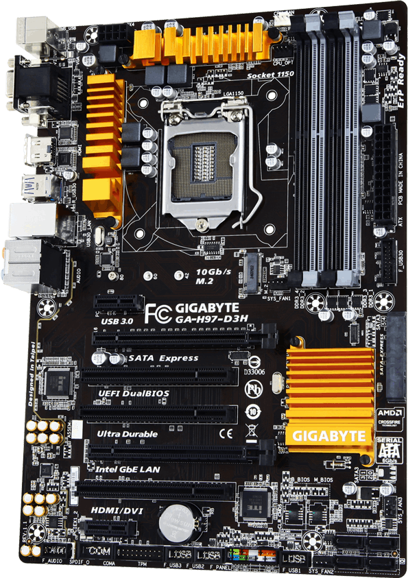 GA-H97-D3H (Rev. 1.1) Motherboard Specifications - GIGABYTE Global