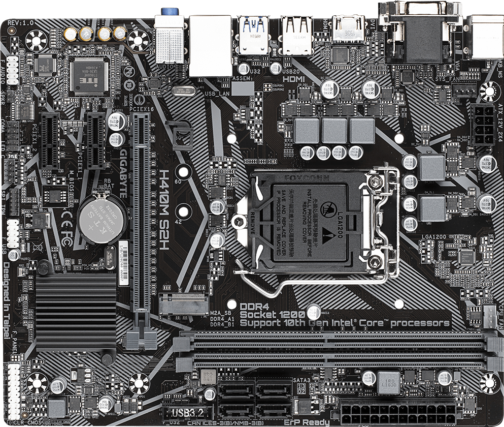H410M S2H (Rev. 1.x) - GIGABYTE Global