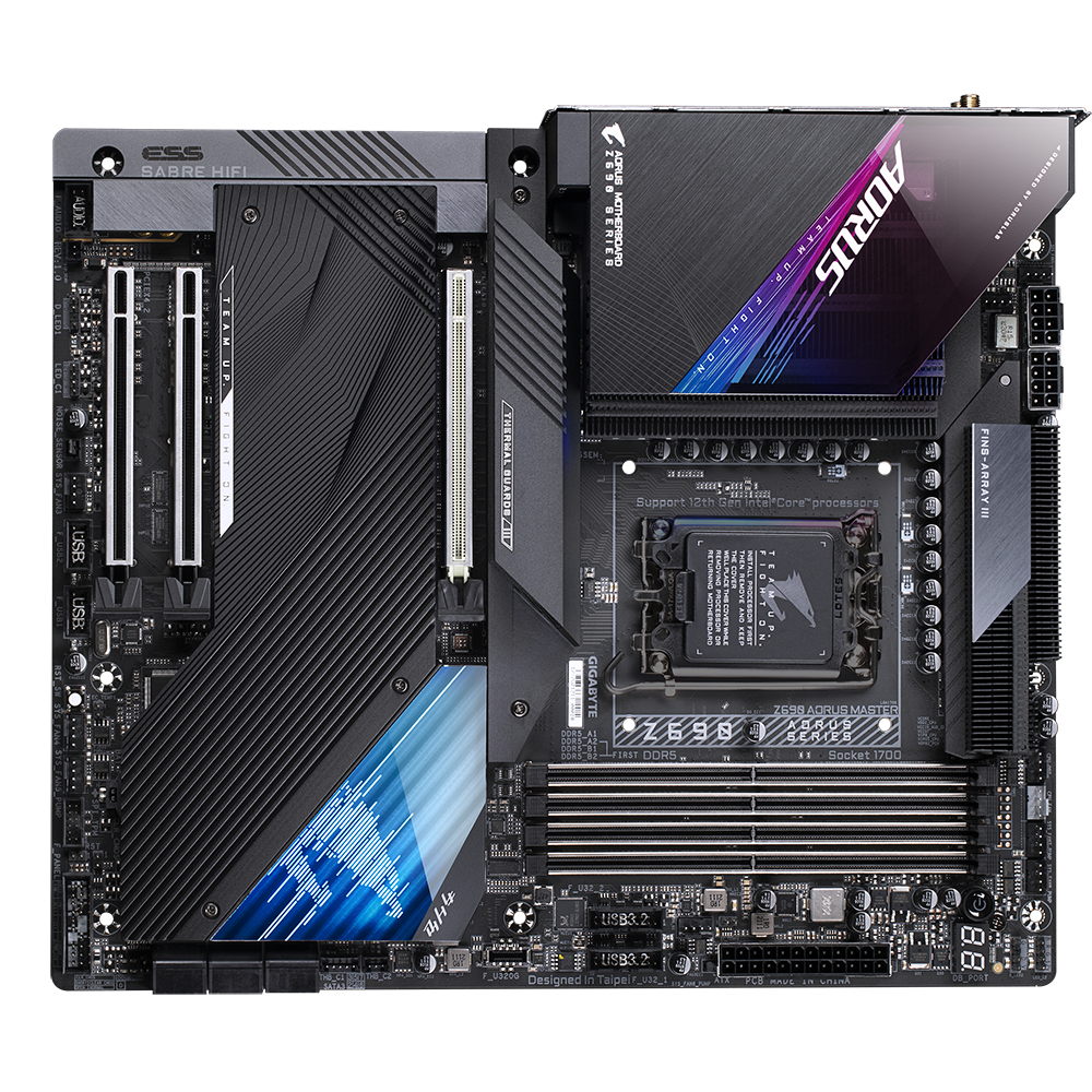 Z690 AORUS MASTER (rev. 1.x) フォトギャラリー | マザーボード