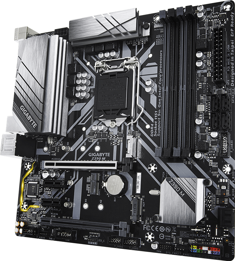 Gigabyte Z390 M Gaming M-ATX マザーボード GIGABYTE Z390 M GAMING