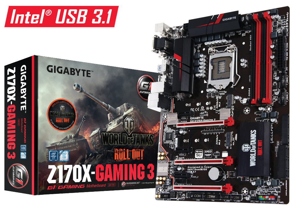 Carte mère msi h170 gaming m3 (socket 1151) usb 3.1