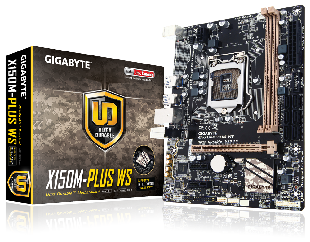 GA-X150M-PLUS WS (rev. 1.0) Overview | Motherboard - GIGABYTE Global