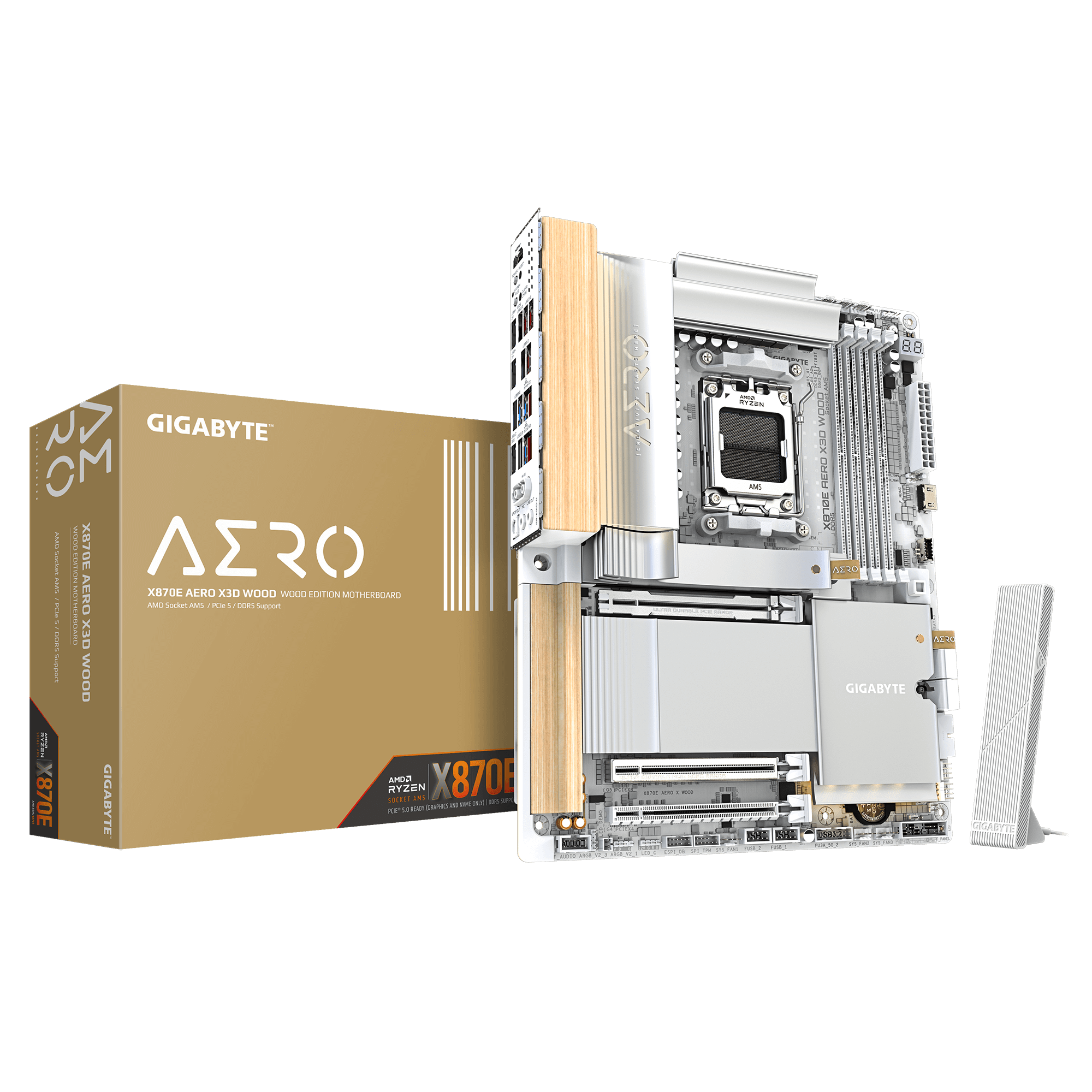 X870E AERO X3D WOOD
