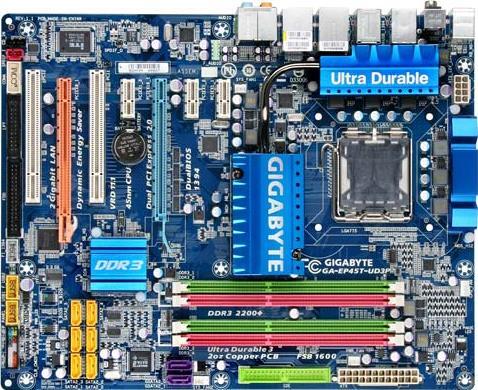 اللوحة الرئيسية - GA-EP45T-UD3P