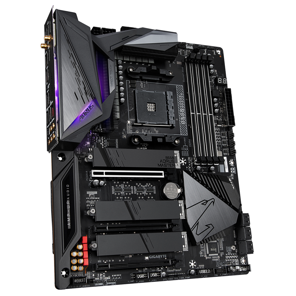 マザーボード GIGABYTE B550 AORUS MASTER B550 AORUS MASTER (rev. 1.0) Key Features | Motherboard