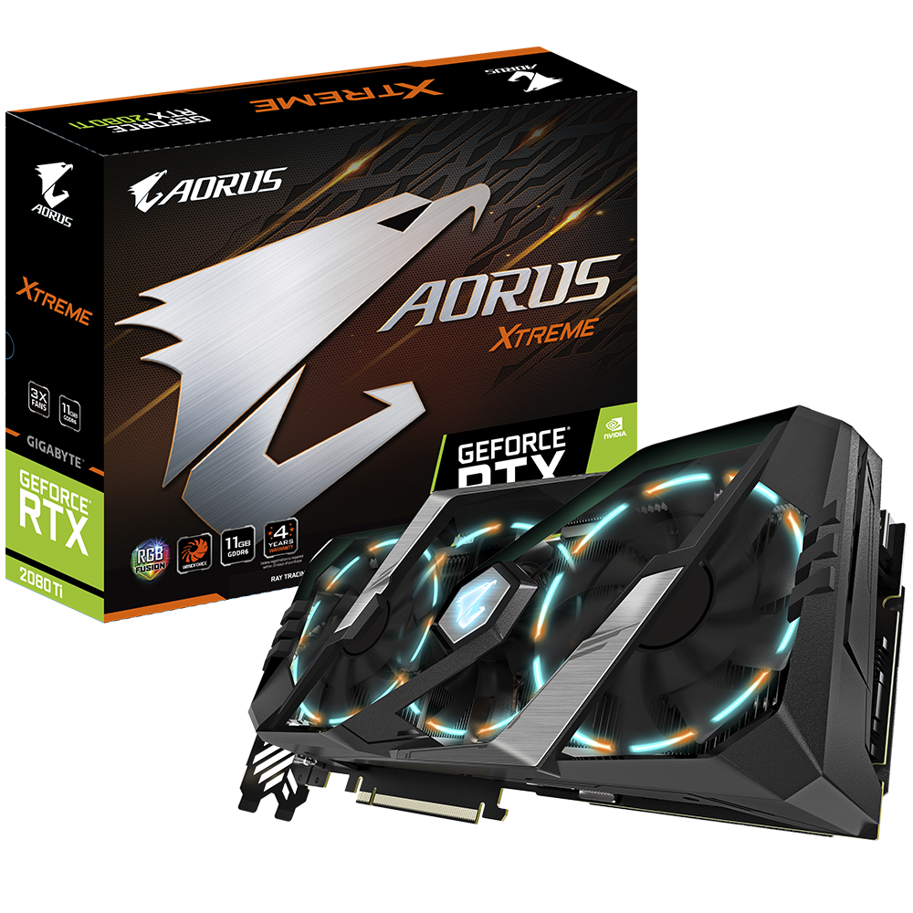Reception Eksempel vinde AORUS GeForce RTX™ 2080 Ti XTREME 11G Key Features | Graphics Card -  GIGABYTE Global