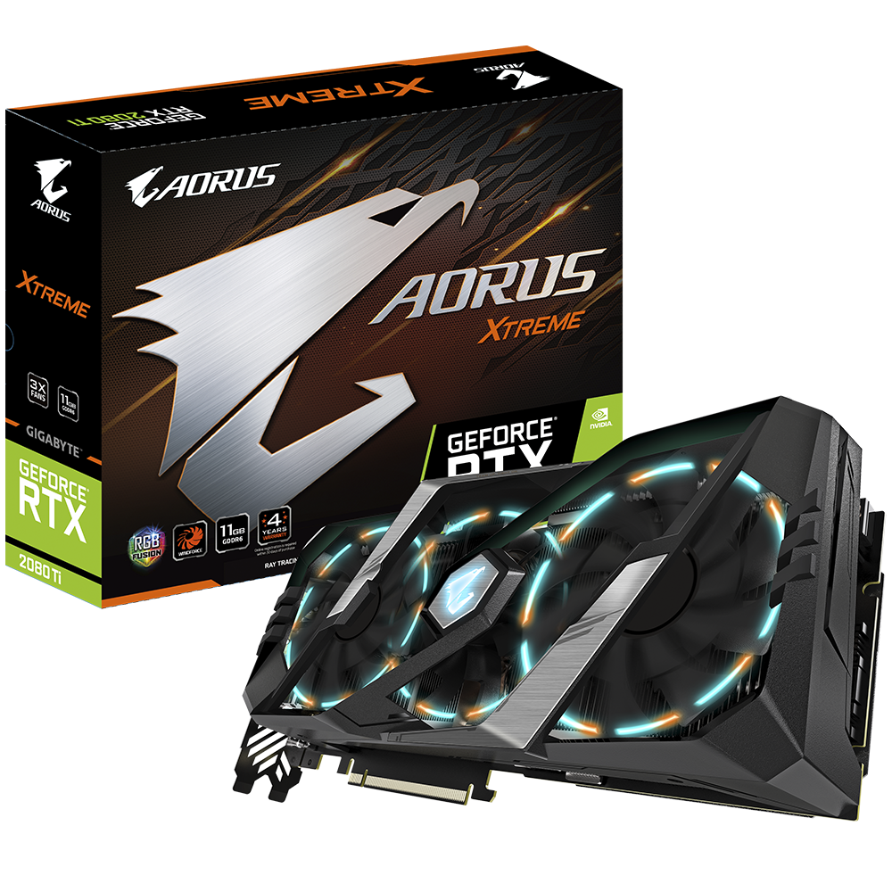 AORUS GeForce RTX 2080 Ti XTREME 11G Key Features Graphics Card