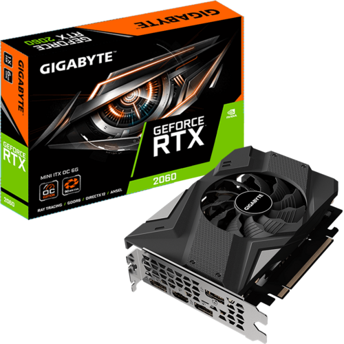 Geforce RTX™ 2060 MINI ITX OC 6G (rev. 1.0) - กราฟิกการ์ด