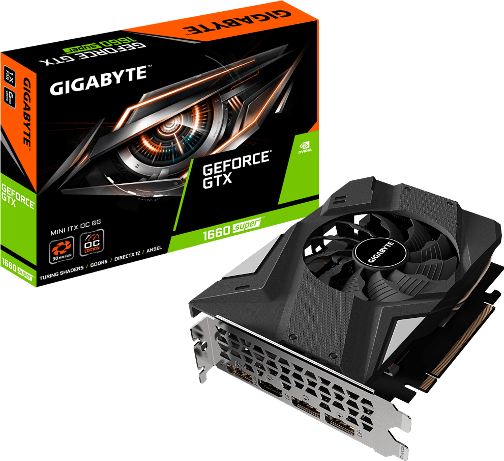Graphics Card - GeForce® GTX 1660 SUPER™ MINI ITX OC 6G