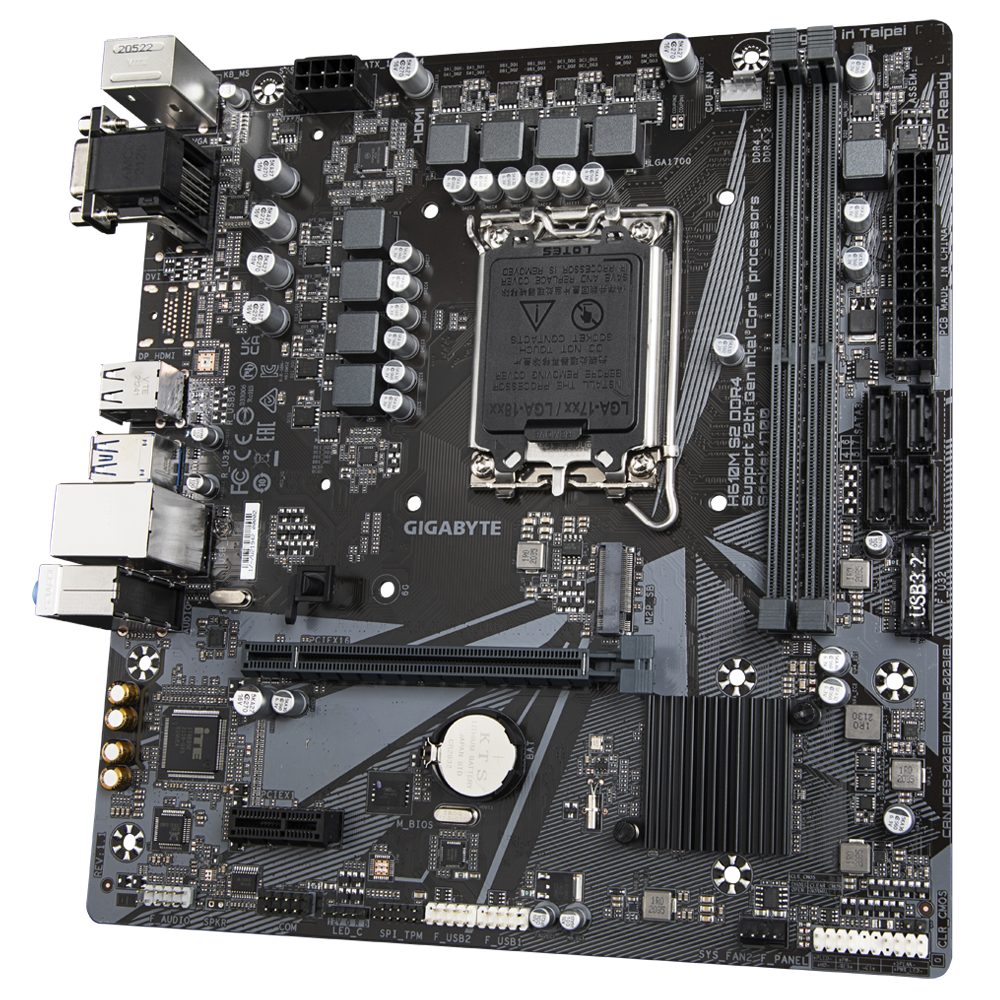 GIGABYTE H610M S2 DDR4 マザーボード H610M S2 DDR4 (rev. 1.1/1.3) Key Features | Motherboard