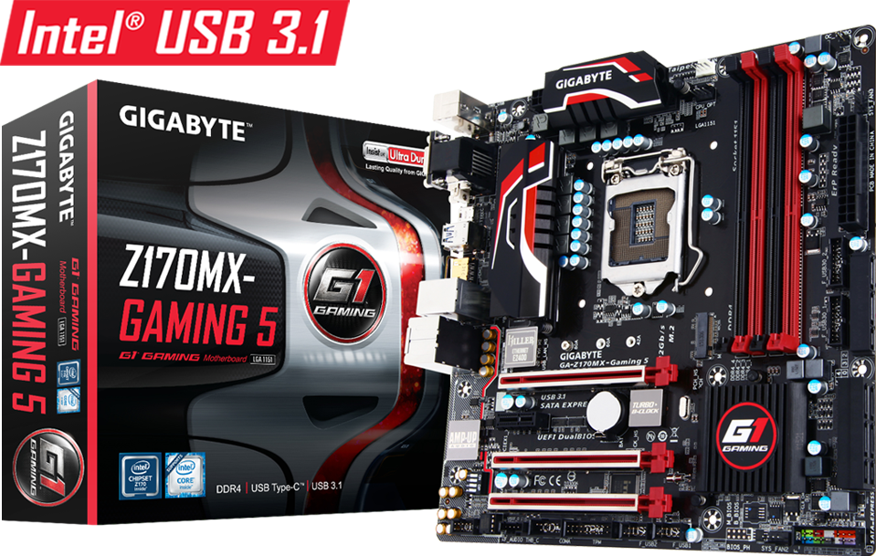 Moederbord - GA-Z170MX-Gaming 5