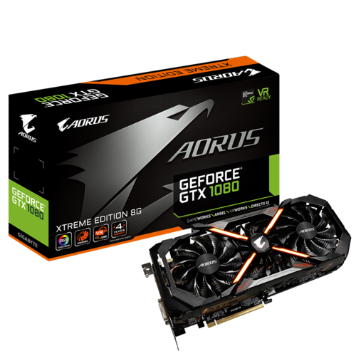 GeForce® GTX 1080 AORUS xtreme edition 8G