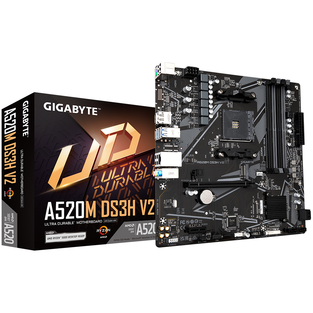 【メーカー再生品】 A520M DS3H V2 (rev. 1.0) Key Features | Motherboard PCパーツ