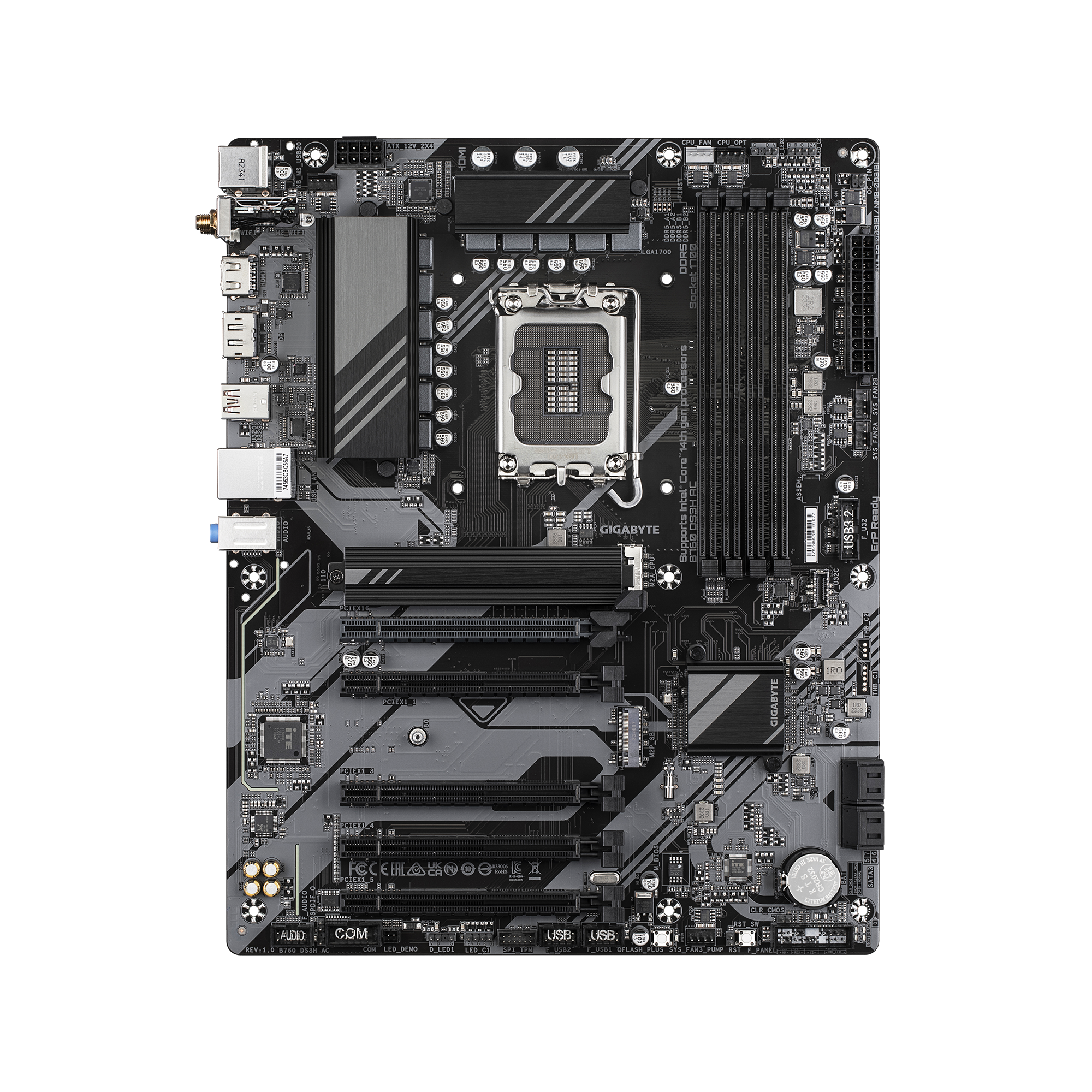 Материнская плата gigabyte b760 ds3h Материнская плата gigabyte b760 ds3h