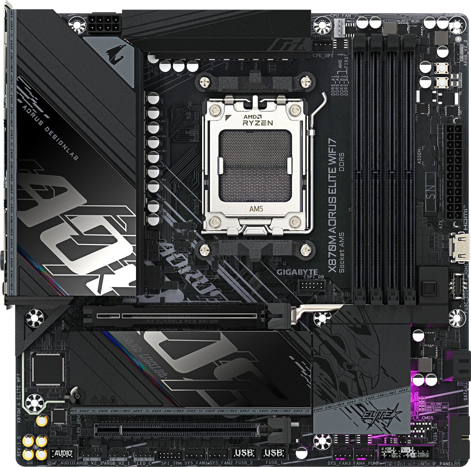 X870M AORUS ELITE WIFI7