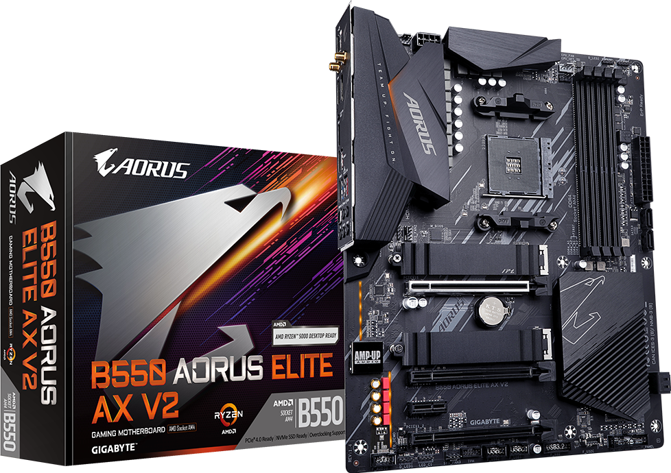 Mainboards - B550 AORUS ELITE AX V2