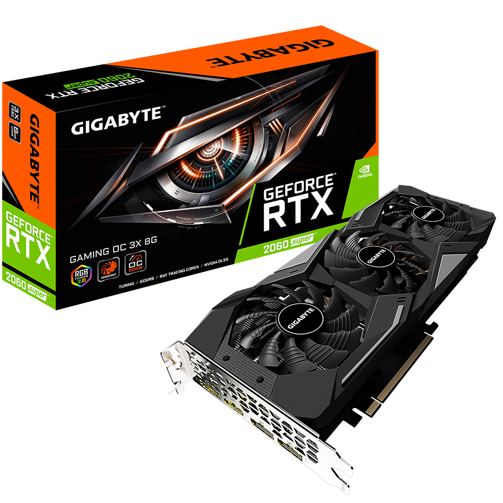 GeForce® RTX 2060 SUPER™ GAMING OC 3X 8G｜AORUS 