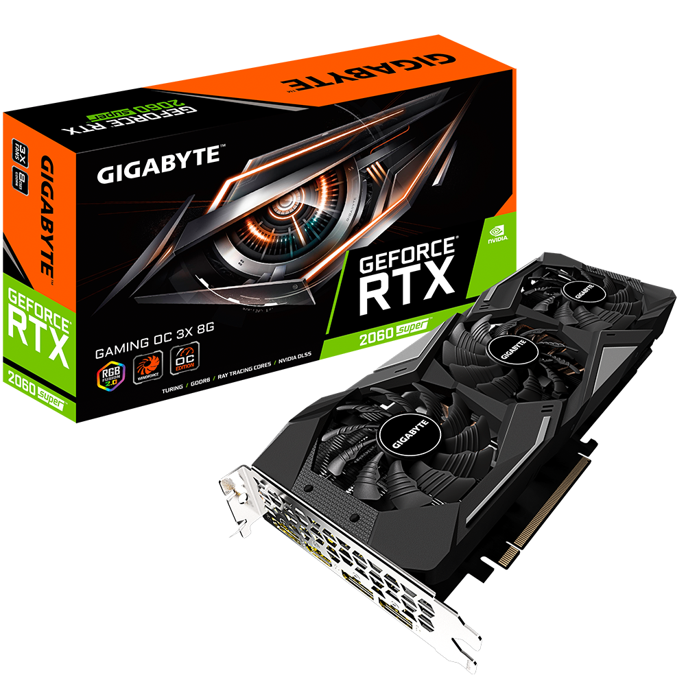 GeForce® RTX 2060 SUPER™ GAMING OC 3X 8G｜AORUS