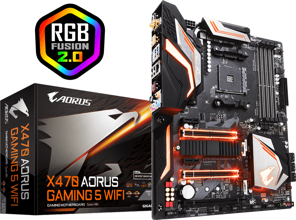 X470 AORUS GAMING 5 WIFI (Rev. 1.0) マザーボード - GIGABYTE Japan