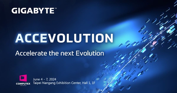 GIGABYTE Showcases a Whole Lot of Computing Power at COMPUTEX, Taking the AI-driven New Evolution Head-On