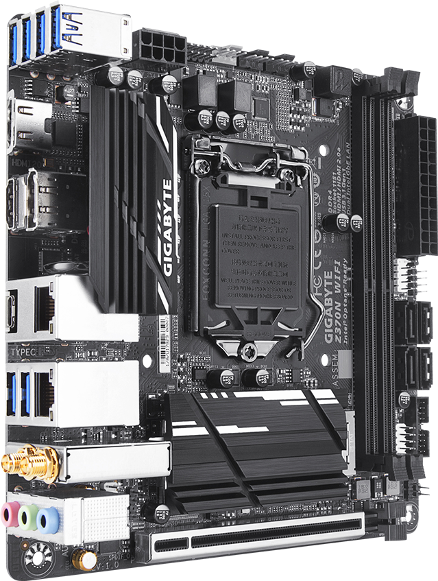 gigabyte Z370N WIFI 未使用 Z370N WIFI (Rev. 1.0) Motherboard - GIGABYTE Global
