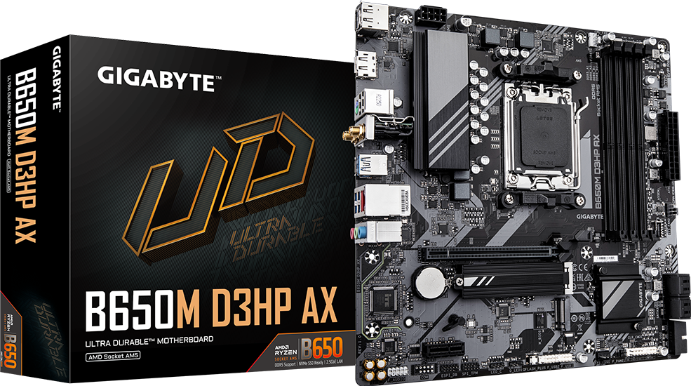 B650M D3HP AX (Rev. 1.0/1.2) - GIGABYTE Japan